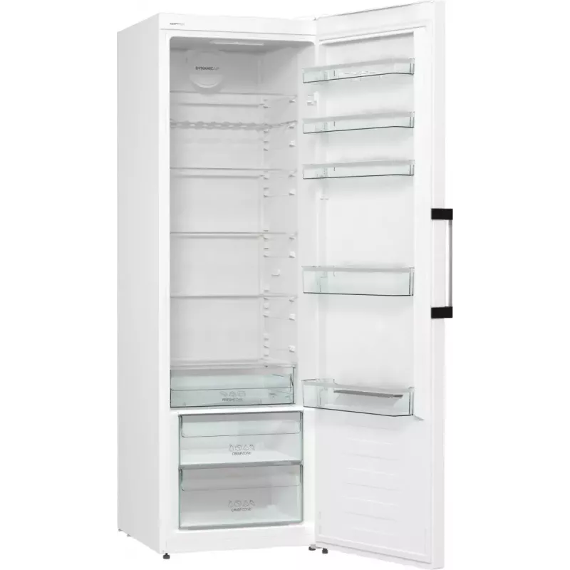 Laisvai pastatomas šaldytuvas Gorenje R619EAW6 — 398 L, energijos klasė E, 1850×595×663 mm, baltas