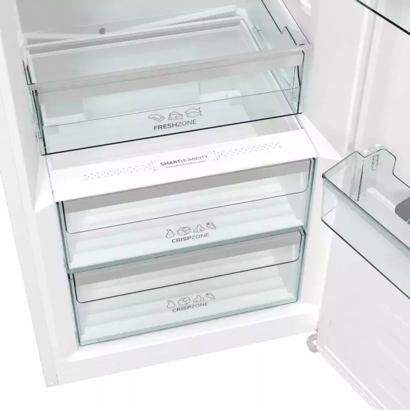 Laisvai pastatomas šaldytuvas Gorenje R619EAW6 — 398 L, energijos klasė E, 1850×595×663 mm, baltas