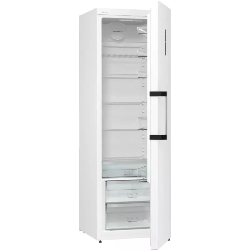 Laisvai pastatomas šaldytuvas Gorenje R619EAW6 — 398 L, energijos klasė E, 1850×595×663 mm, baltas