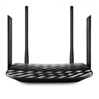 TP-Link AC1300 belaidis maršrutizatorius Gigabit Ethernet Dviejų juostų (2,4 GHz / 5 GHz) Juoda