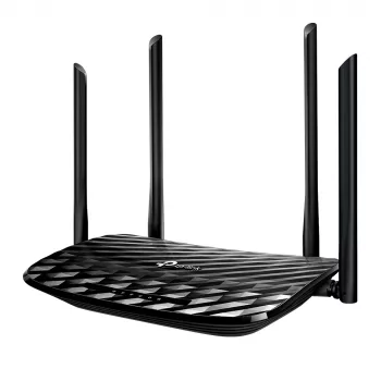 TP-Link AC1300 belaidis maršrutizatorius Gigabit Ethernet Dviejų juostų (2,4 GHz / 5 GHz) Juoda