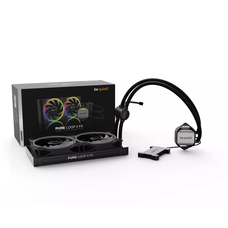 be quiet! Pure Loop 2 FX 280mm procesoriaus viskas viename skysčio aušintuvas 14 cm Juoda 1 vnt.