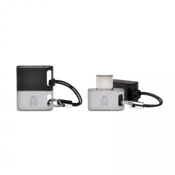 „Kensington VeriMark Guard“ USB-C pirštų antspaudų saugos raktas – FIDO2, WebAuthn/CTAP2 ir FIDO U2F – kelių platformų