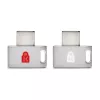 „Kensington VeriMark Guard“ USB-C pirštų antspaudų saugos raktas – FIDO2, WebAuthn/CTAP2 ir FIDO U2F – kelių platformų