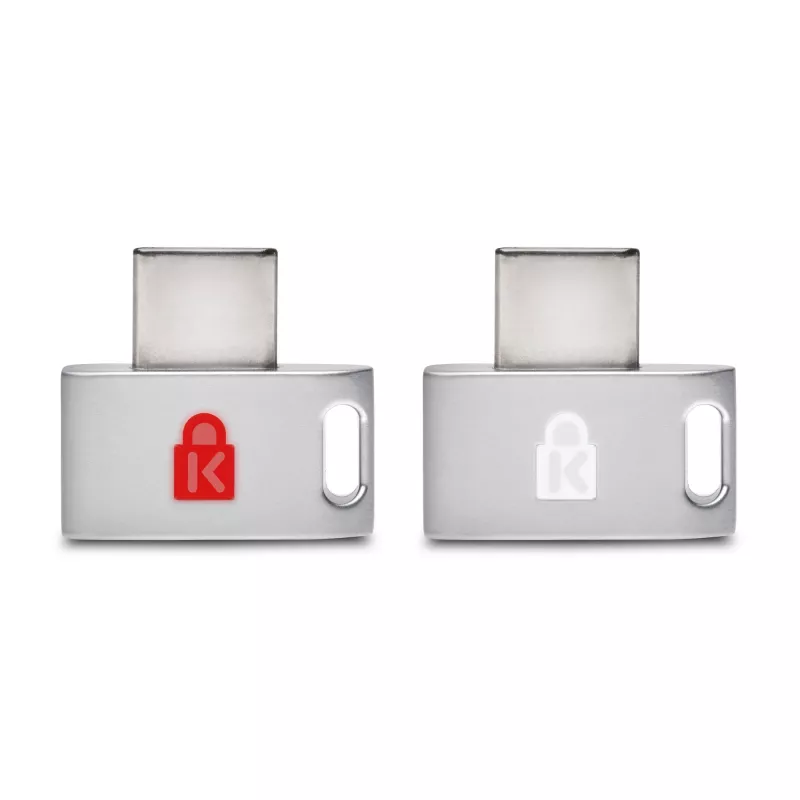 „Kensington VeriMark Guard“ USB-C pirštų antspaudų saugos raktas – FIDO2, WebAuthn/CTAP2 ir FIDO U2F – kelių platformų