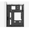 Kompiuterio korpusas AEROCOOL PGS CS-109-G-WT-v1 Mini Tower SPCC baltas — microATX, iki 26 cm GPU, FRGB, tinklinis priekis