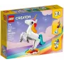 Konstravimo žaislas LEGO Creator 3in1 31140 Magiškas vienaragis, 145 detalės, 130 mm aukštis, amžius 7+