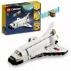 LEGO Creator 3-in-1 kosminio laivo kūrimo rinkinys 31134 — 144 dalys, skirtos 6 metų ir vyresniems, 160×120×60 mm