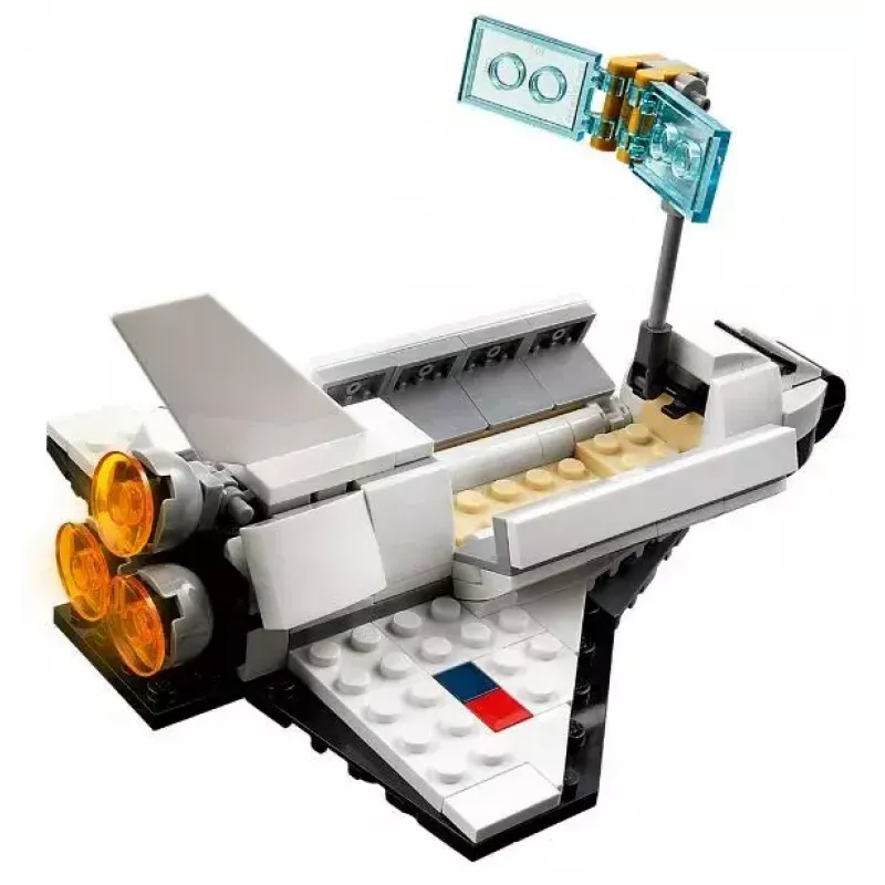 LEGO Creator 3-in-1 kosminio laivo kūrimo rinkinys 31134 — 144 dalys, skirtos 6 metų ir vyresniems, 160×120×60 mm