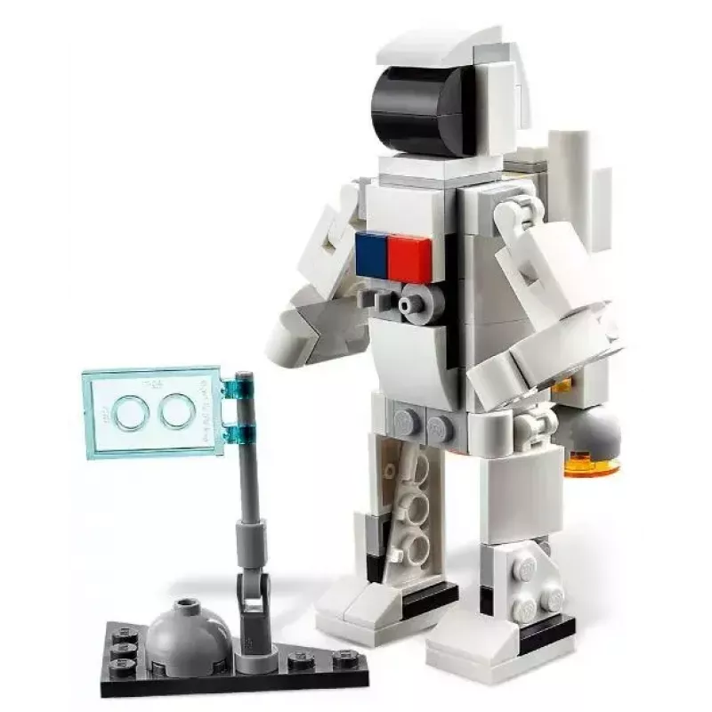 LEGO Creator 3-in-1 kosminio laivo kūrimo rinkinys 31134 — 144 dalys, skirtos 6 metų ir vyresniems, 160×120×60 mm