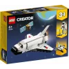LEGO Creator 3-in-1 kosminio laivo kūrimo rinkinys 31134 — 144 dalys, skirtos 6 metų ir vyresniems, 160×120×60 mm