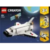 LEGO Creator 3-in-1 kosminio laivo kūrimo rinkinys 31134 — 144 dalys, skirtos 6 metų ir vyresniems, 160×120×60 mm