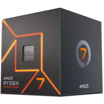 AMD Ryzen 7 7700 - 5.30 GHz - 8 branduoliai - lizdas AM5 - 40 MB spartinančioji atmintis - 65 W - BOX