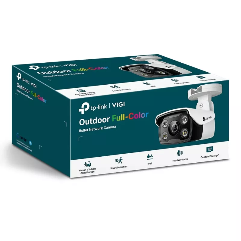 TP-Link VIGI C330(4mm) Bullet IP apsaugos kamera, lauko, 2304 x 1296 pikselių, lubų/sienos/stulpo montavimui