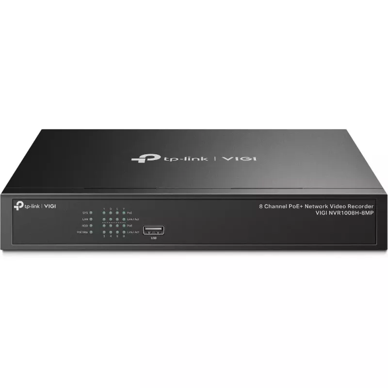 TP-Link VIGI 8 kanalų PoE+ tinklo vaizdo registratorius