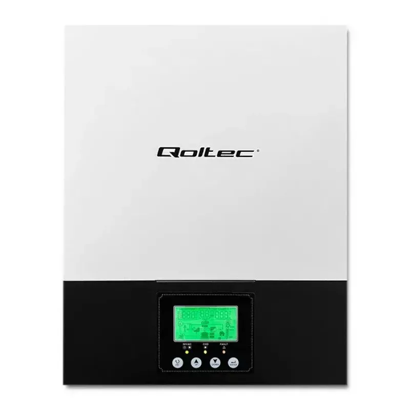 Hibridinis neprijungto tinklo saulės inverteris QOLTEC 3KVA 2,4kW 80A