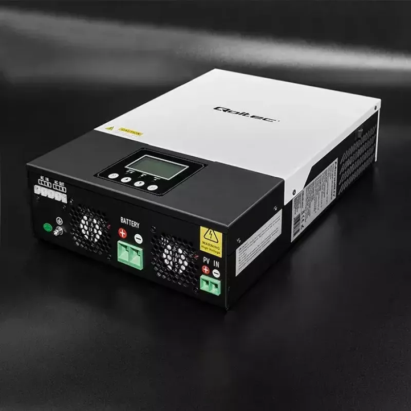 Hibridinis neprijungto tinklo saulės inverteris QOLTEC 3KVA 2,4kW 80A