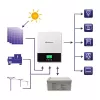 Hibridinis neprijungto tinklo saulės inverteris QOLTEC 3KVA 2,4kW 80A