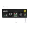 Hibridinis neprijungto tinklo saulės inverteris QOLTEC 3KVA 2,4kW 80A