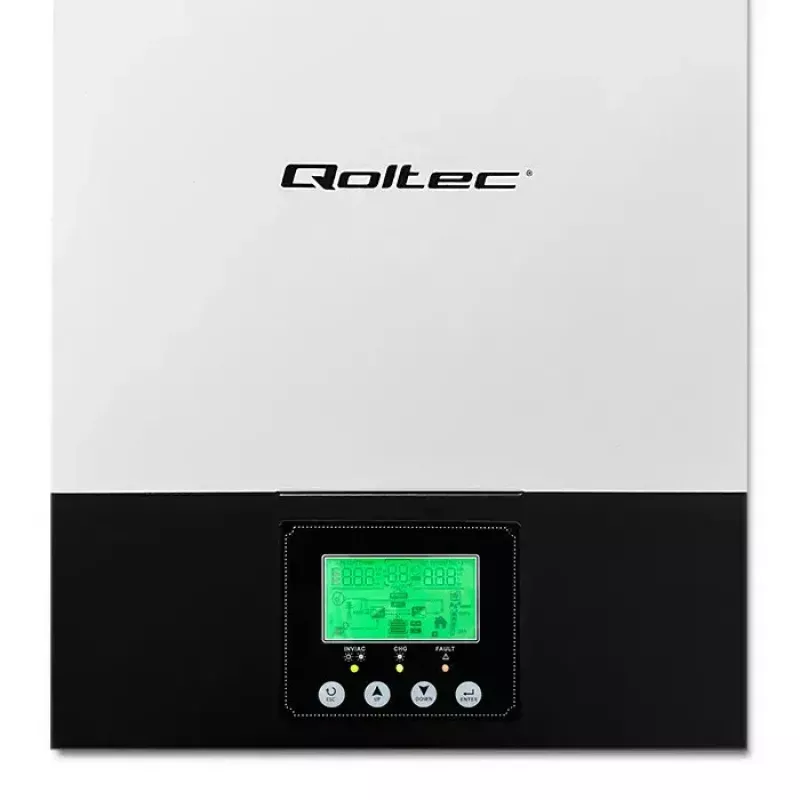 Hibridinis neprijungto tinklo saulės inverteris QOLTEC 3KVA 2,4kW 80A