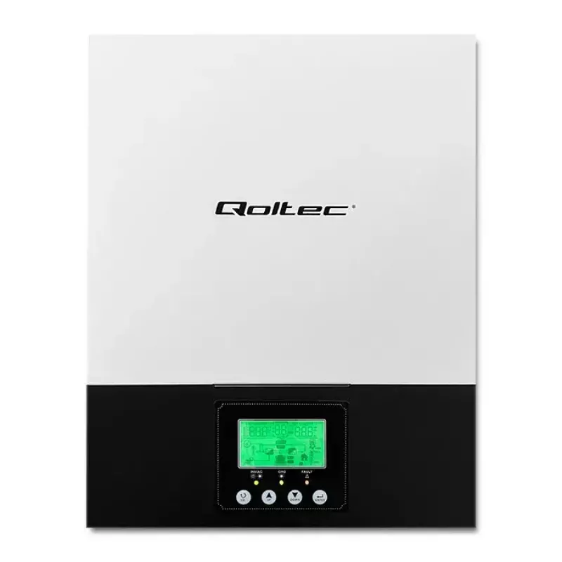 Hibridinis neprijungto tinklo saulės inverteris QOLTEC 3KVA 2,4kW 80A