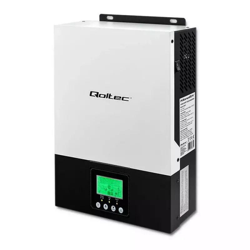 Hibridinis neprijungto tinklo saulės inverteris QOLTEC 3KVA 2,4kW 80A