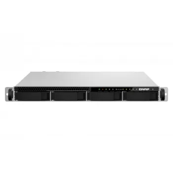 QNAP TS-h987XU-RP NAS stelažas (1U) Intel Xeon E E-2334 16 GB DDR4 QuTS hero Black, sidabrinė