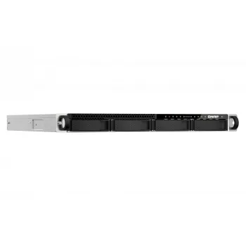 QNAP TS-h987XU-RP NAS stelažas (1U) Intel Xeon E E-2334 16 GB DDR4 QuTS hero Black, sidabrinė