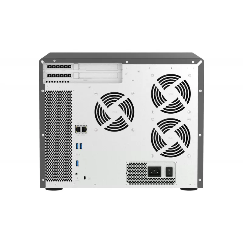 QNAP TS-1655 NAS bokštinis Intel Atom® C5125 8 GB DDR4 0 TB QNAP Turbo System juodos spalvos