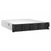 QNAP TS-H1887XU-RP NAS stelažas (2U) Intel Xeon E E-2336 32 GB DDR4 0 TB QuTS hero juoda, balta