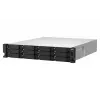 QNAP TS-H1887XU-RP NAS stelažas (2U) Intel Xeon E E-2336 32 GB DDR4 0 TB QuTS hero juoda, balta