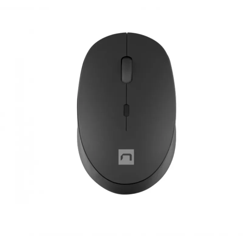 Belaidė Bluetooth optinė pelė NATEC Harrier 2, dešinei rankai, 1600 DPI, Bluetooth 5.1, juoda