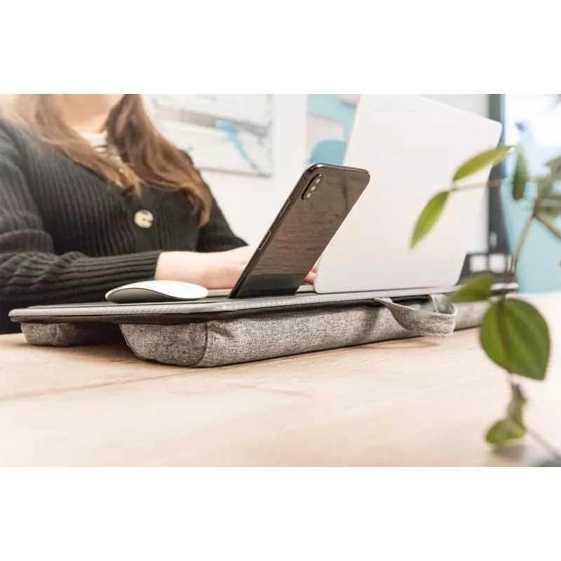 DIGITUS nešiojamojo kompiuterio stalas iki 17 colių mobilus lizdas, pelės kilimėlis