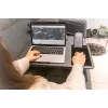 DIGITUS nešiojamojo kompiuterio stalas iki 17 colių mobilus lizdas, pelės kilimėlis