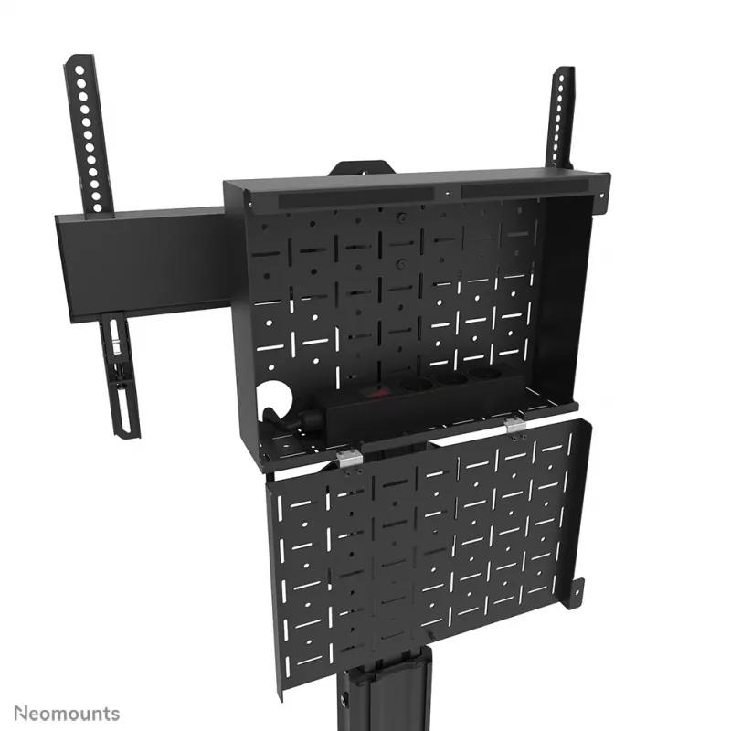Neomounts FL50S-825BL1 TV vežimėlis 37-75 coliai - TÜV, Juoda, Stacionarus grindų stovas, Plienas, 70 kg, 94 cm (37 coliai), 190,5 cm (75 coliai)