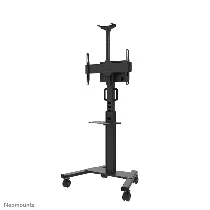 Neomounts FL50S-825BL1 TV vežimėlis 37-75 coliai - TÜV, Juoda, Stacionarus grindų stovas, Plienas, 70 kg, 94 cm (37 coliai), 190,5 cm (75 coliai)