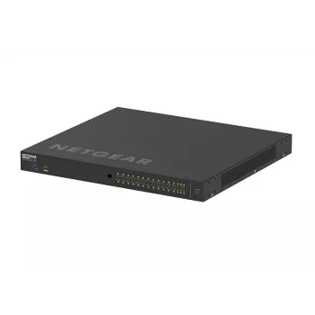 NETGEAR M4250-26G4XF-PoE+ valdomas L2/L3 Gigabit Ethernet (10/100/1000) maitinimas per Ethernet (PoE) 1U juoda