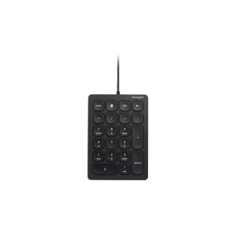 Kensington Wired Numeric Keypad, USB, 21, Laptop/PC, Juoda