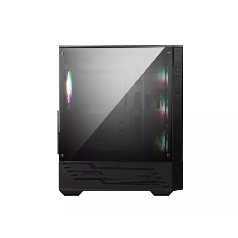 PC Case MSI MAG FORGE 112R Midi Tower Black with Tempered Glass, 3x120mm Front Fans, ATX/Micro‑ATX/Mini‑ITX Support