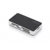 “DIGITUS” USB 3.0 kortelių skaitytuvas, palaikantis MS/SD/SDHC/MiniSD/M2/CF/MD/SDXC korteles, 1 m USB A jungties kabelis