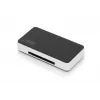 “DIGITUS” USB 3.0 kortelių skaitytuvas, palaikantis MS/SD/SDHC/MiniSD/M2/CF/MD/SDXC korteles, 1 m USB A jungties kabelis