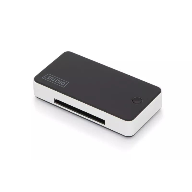 “DIGITUS” USB 3.0 kortelių skaitytuvas, palaikantis MS/SD/SDHC/MiniSD/M2/CF/MD/SDXC korteles, 1 m USB A jungties kabelis