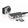 “DIGITUS” USB 3.0 kortelių skaitytuvas, palaikantis MS/SD/SDHC/MiniSD/M2/CF/MD/SDXC korteles, 1 m USB A jungties kabelis
