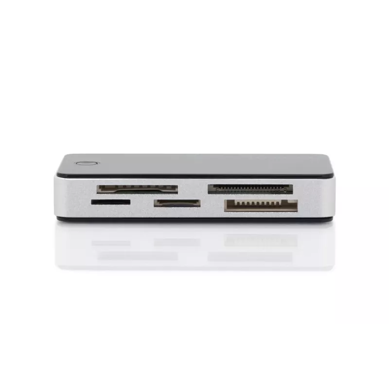 “DIGITUS” USB 3.0 kortelių skaitytuvas, palaikantis MS/SD/SDHC/MiniSD/M2/CF/MD/SDXC korteles, 1 m USB A jungties kabelis