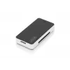 “DIGITUS” USB 3.0 kortelių skaitytuvas, palaikantis MS/SD/SDHC/MiniSD/M2/CF/MD/SDXC korteles, 1 m USB A jungties kabelis