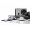 “DIGITUS” USB 3.0 kortelių skaitytuvas, palaikantis MS/SD/SDHC/MiniSD/M2/CF/MD/SDXC korteles, 1 m USB A jungties kabelis