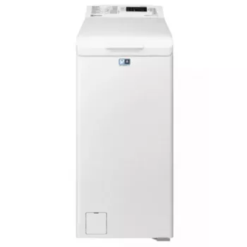 Skalbimo mašina su viršutiniu pakrovimu Electrolux EW5TN1507FP — 7 kg, 1000 aps./min., 42 L būgnas, LCD ekranas, balta