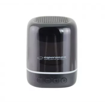 Nešiojamas garsiakalbis ESPERANZA EP154, 3 W RMS, Bluetooth 5.0, MicroSD, FM, 4 val. veikimo, juodas