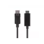LANBERG kabelis jungčių adapteris DisplayPort HDMI Juoda