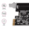Axagon PCEA-P1N PCIe - 1 lygiagretaus prievado adapteris su SP ir LP